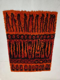 Vintage Finnish Wall Rug By Ulla Härkönen