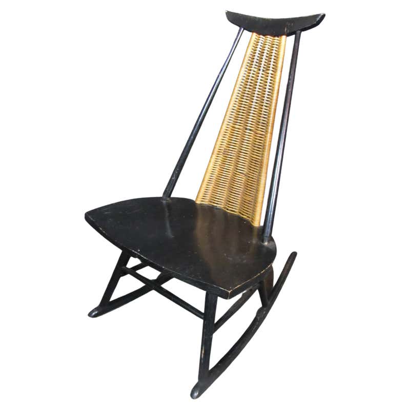 Vintage Industrial Metal Rocker For Sale at 1stDibs | industrial ...