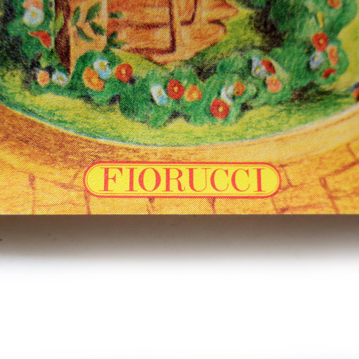 Fiorucci Fioruccino, illustriertes Vintage-Poster, 1979 im Zustand „Gut“ im Angebot in Brooklyn, NY