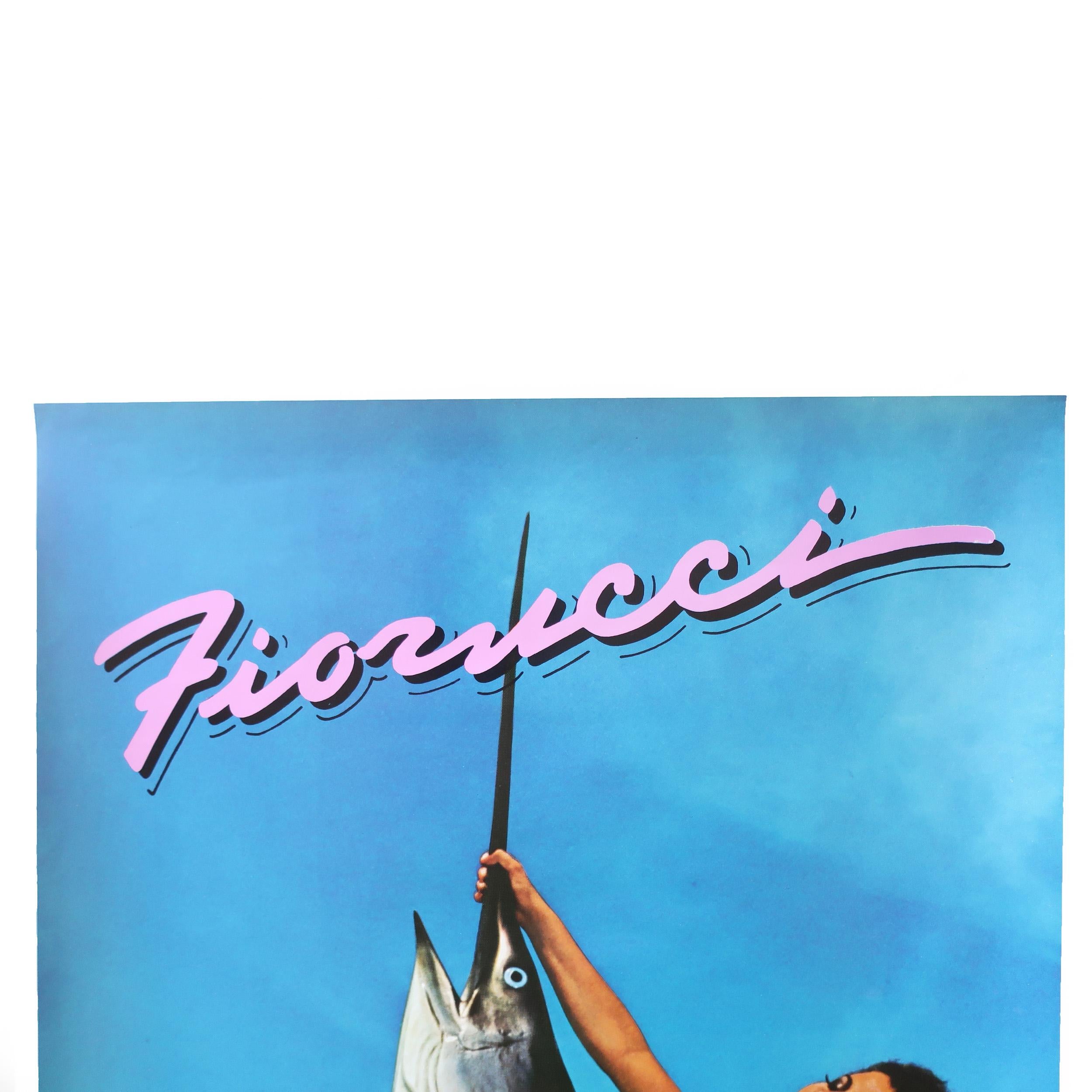 Fiorucci-Poster, Schwertfisch, Vintage (Postmoderne)
