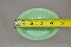 Vintage Fire King Jadeite Green Oven Ware Round Shallow Berry Sauce Bowl