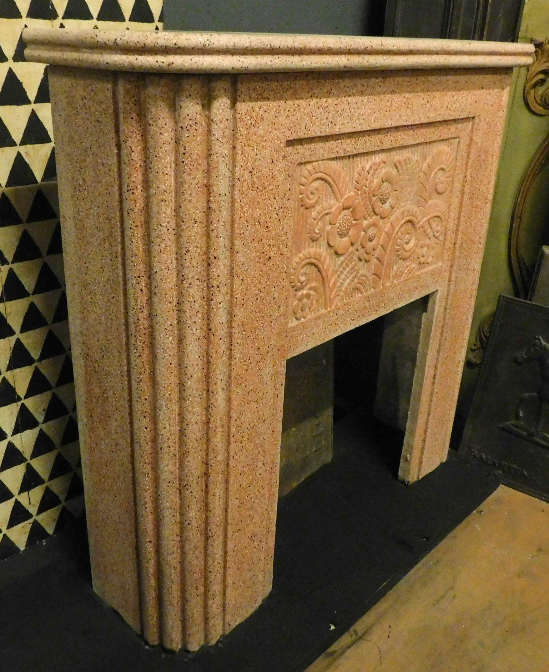 vintage style fireplace