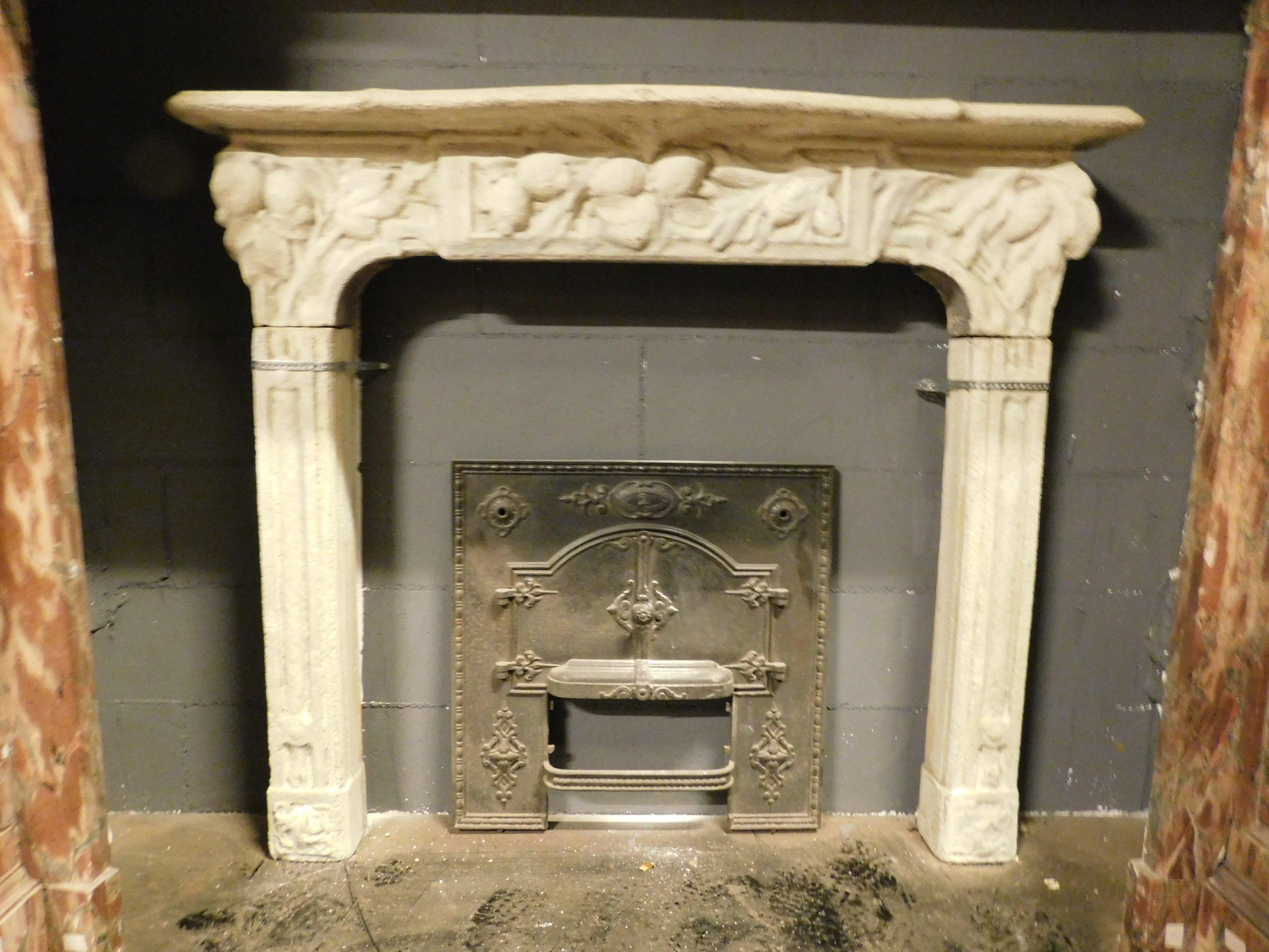 concrete fireplace mantels