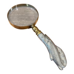 Vintage Fish Handled Magnifying Glass
