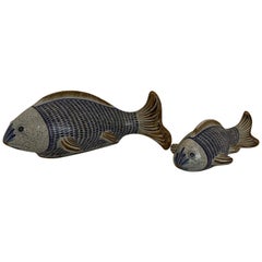 Vintage Fish Sculpture