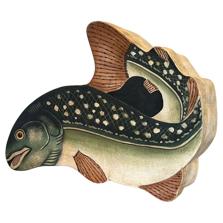 antique fish boxes Yellow & Bronze Box  Gift at the Gardner Genuine leather pulls with D 19th Century Japanese Lacquer Box