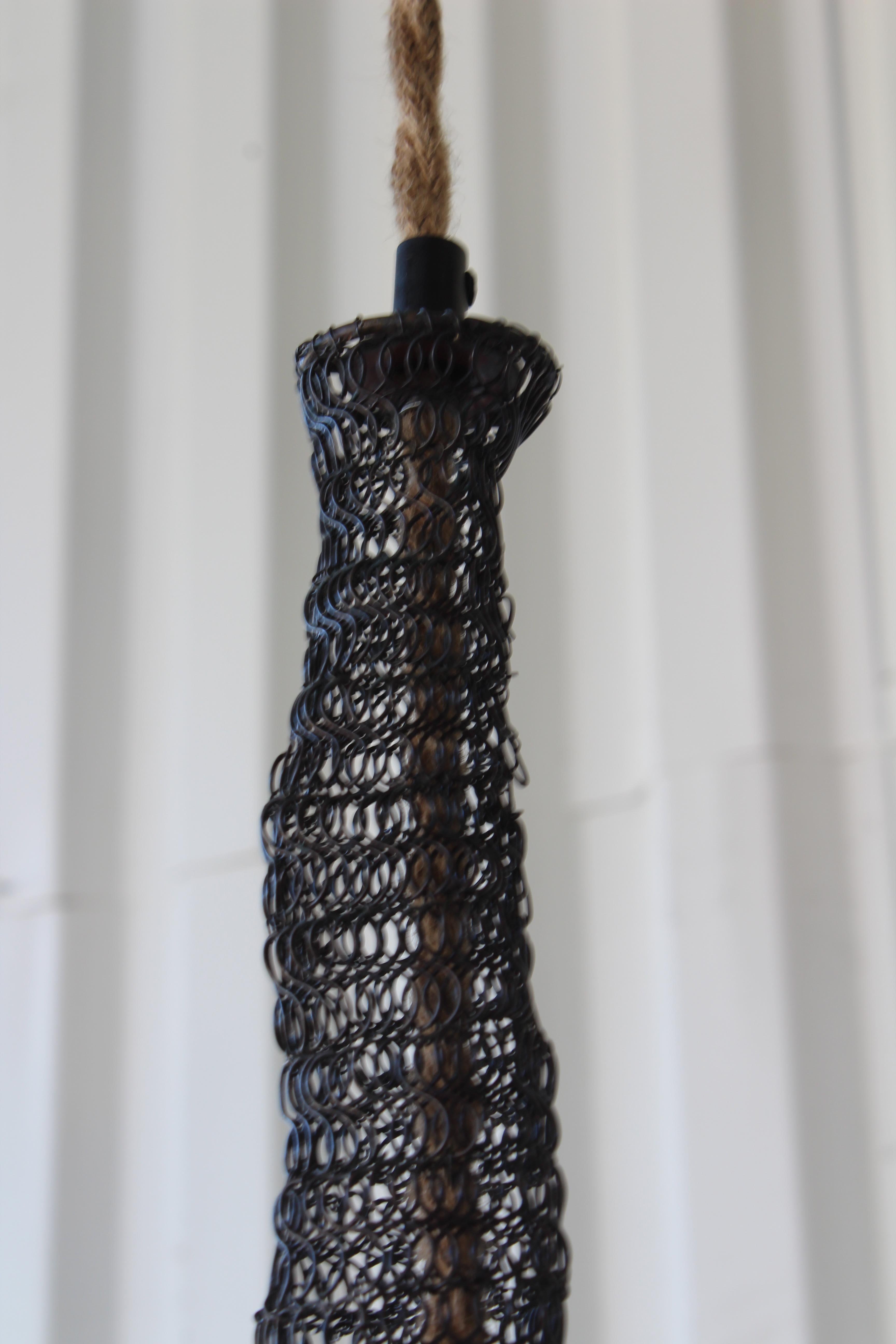 American Vintage Fish Trap Pendant Lights
