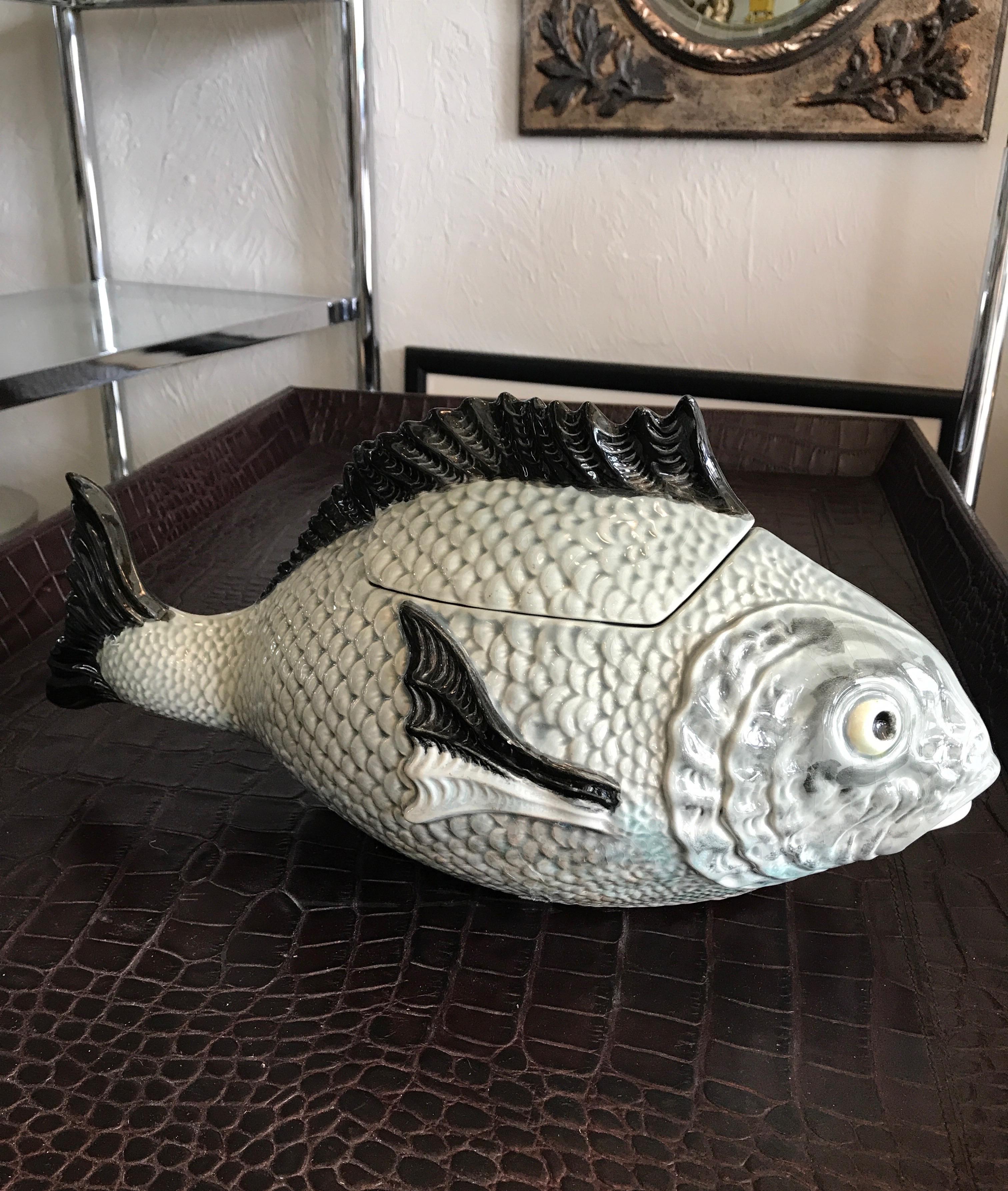 fish soup tureen