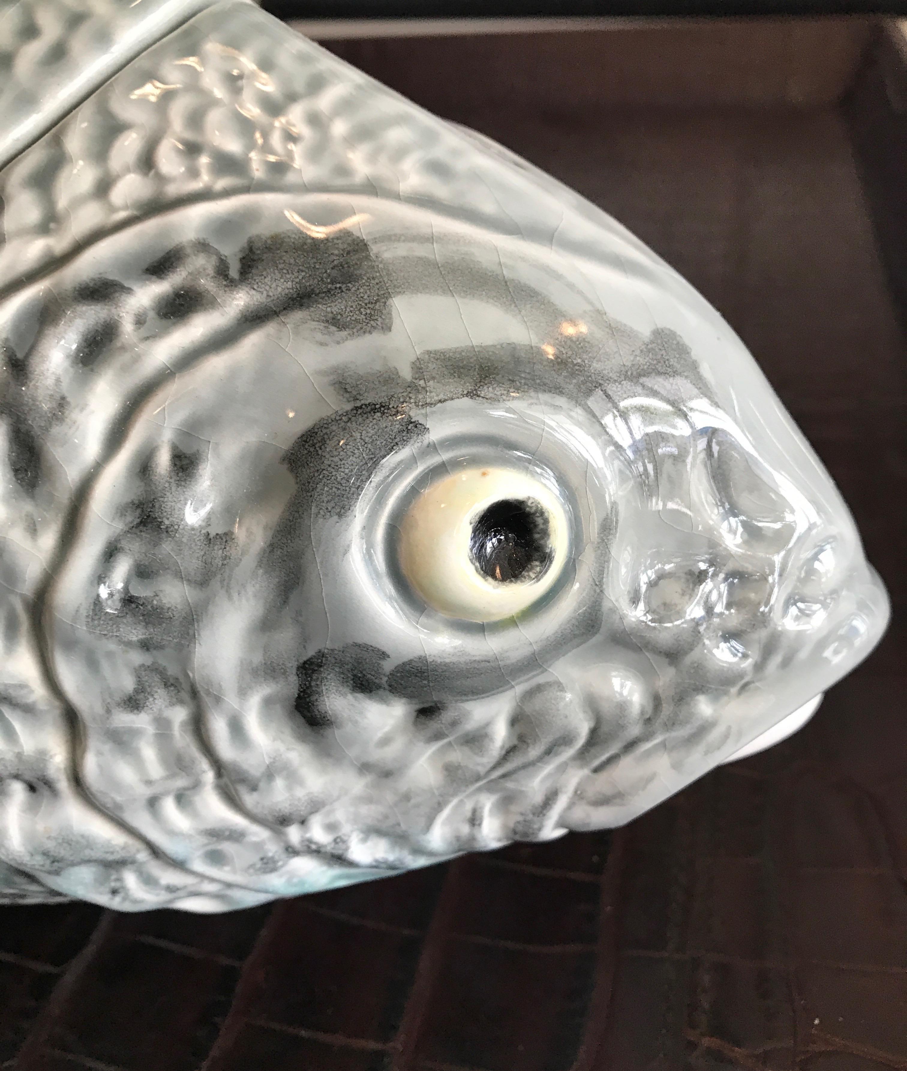 Portuguese Vintage Fish Tureen For Sale