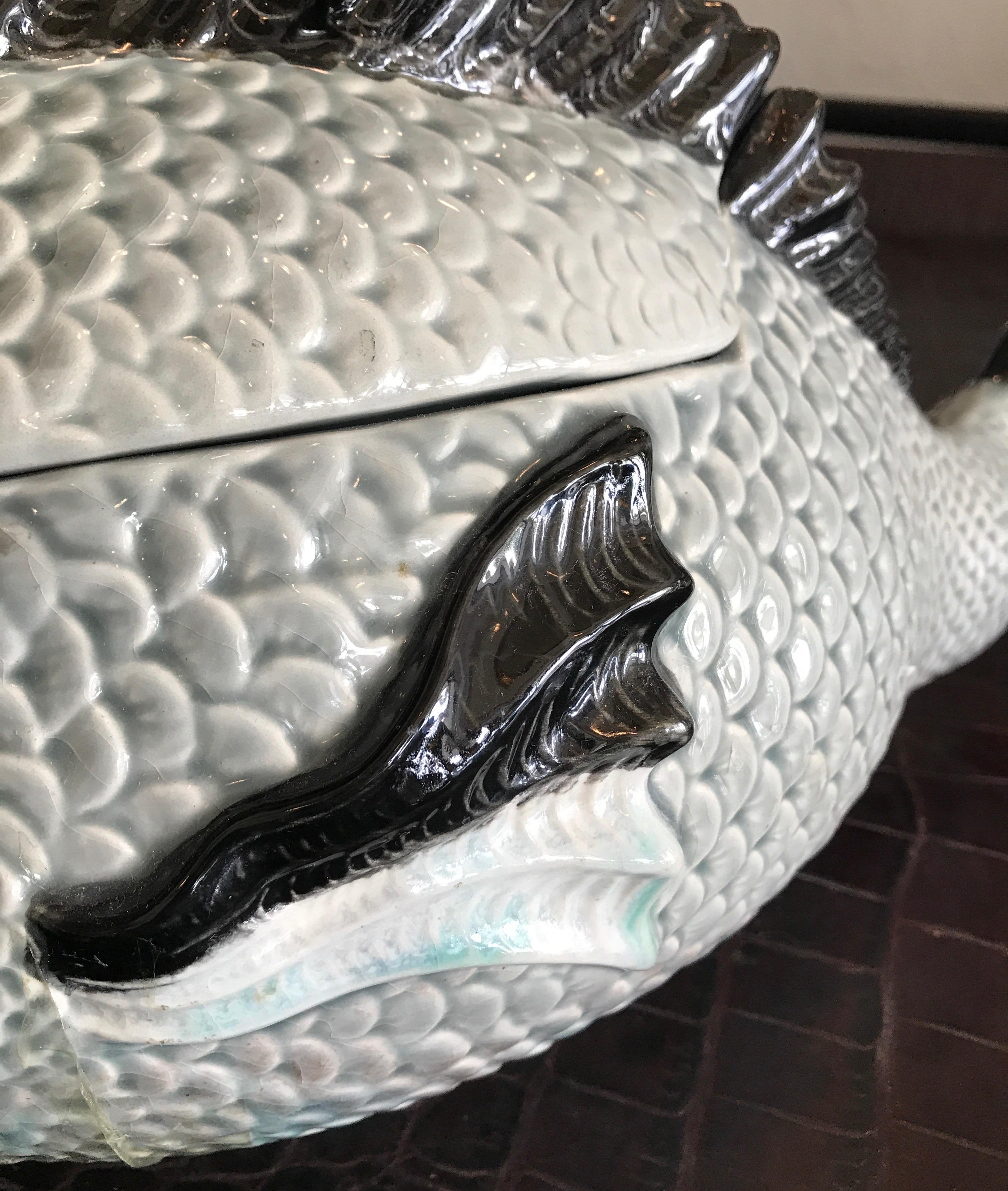 20th Century Vintage Fish Tureen For Sale