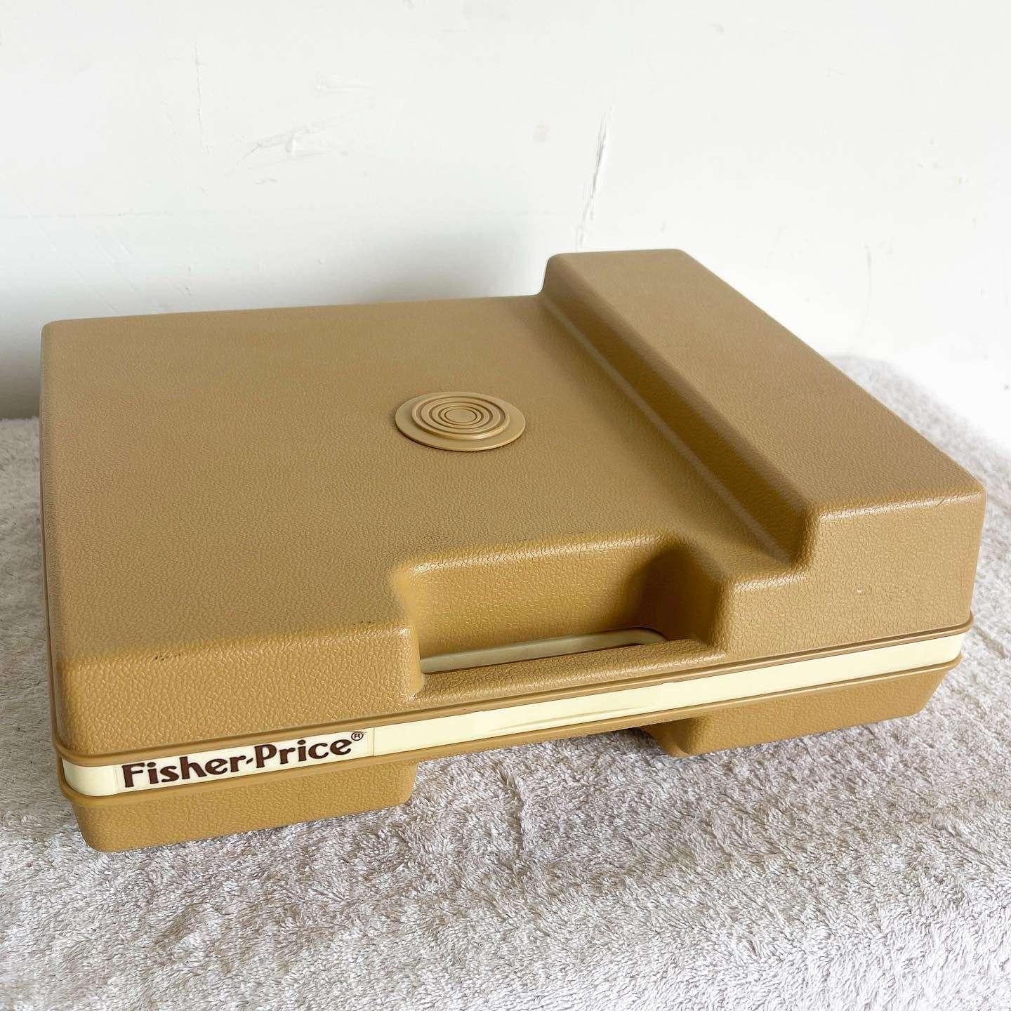 Mid-Century Modern Joueur de disques rétro Fisher Price vintage