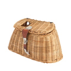 Vintage fishing creel, 1950's