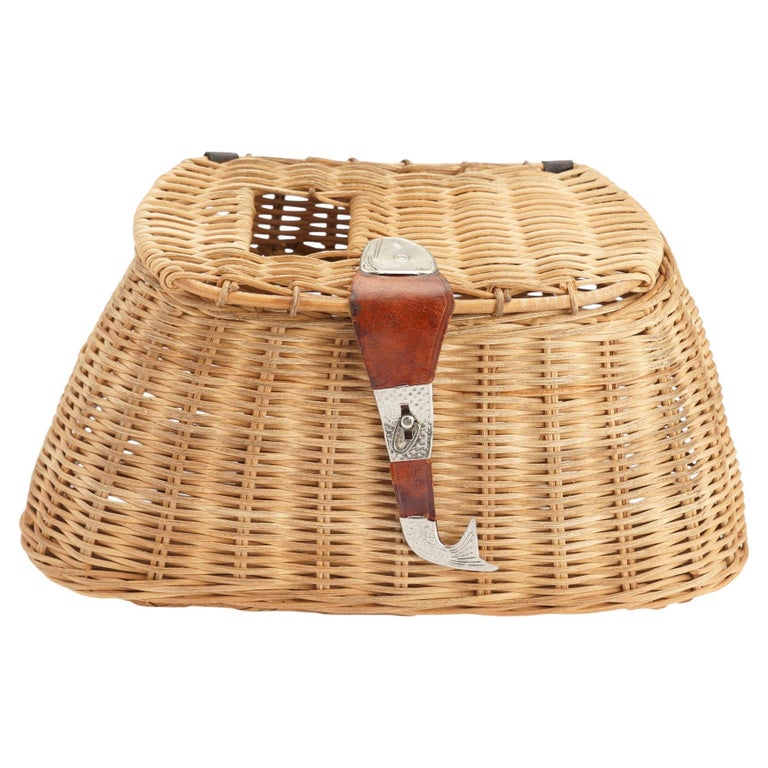 Vintage Fishing Creel Basket VintageWinter, 43% OFF