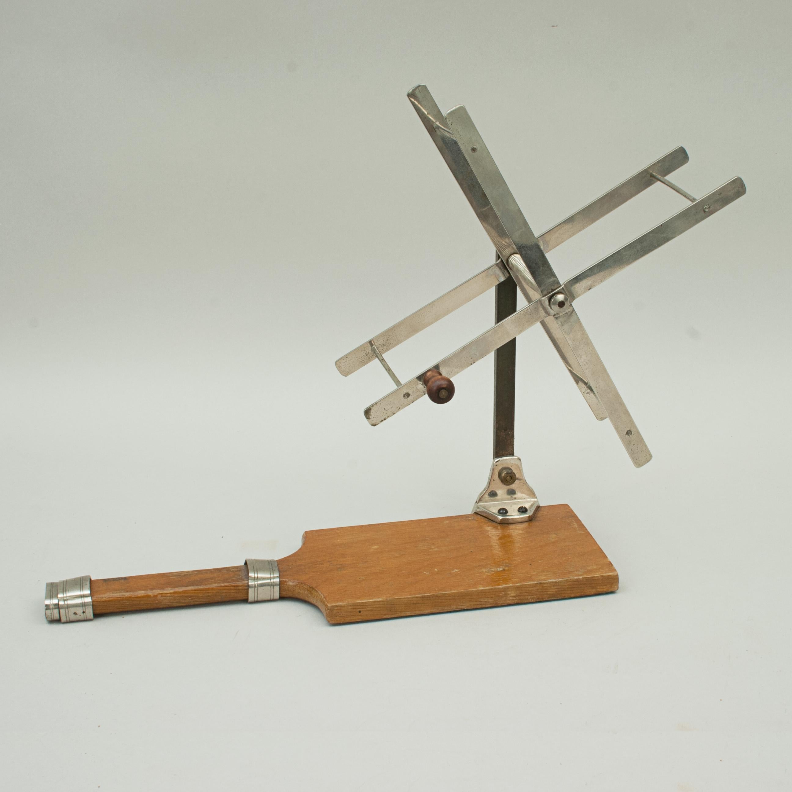Vintage Fishing Folding X Frame Farlow Type Line Winder or Line