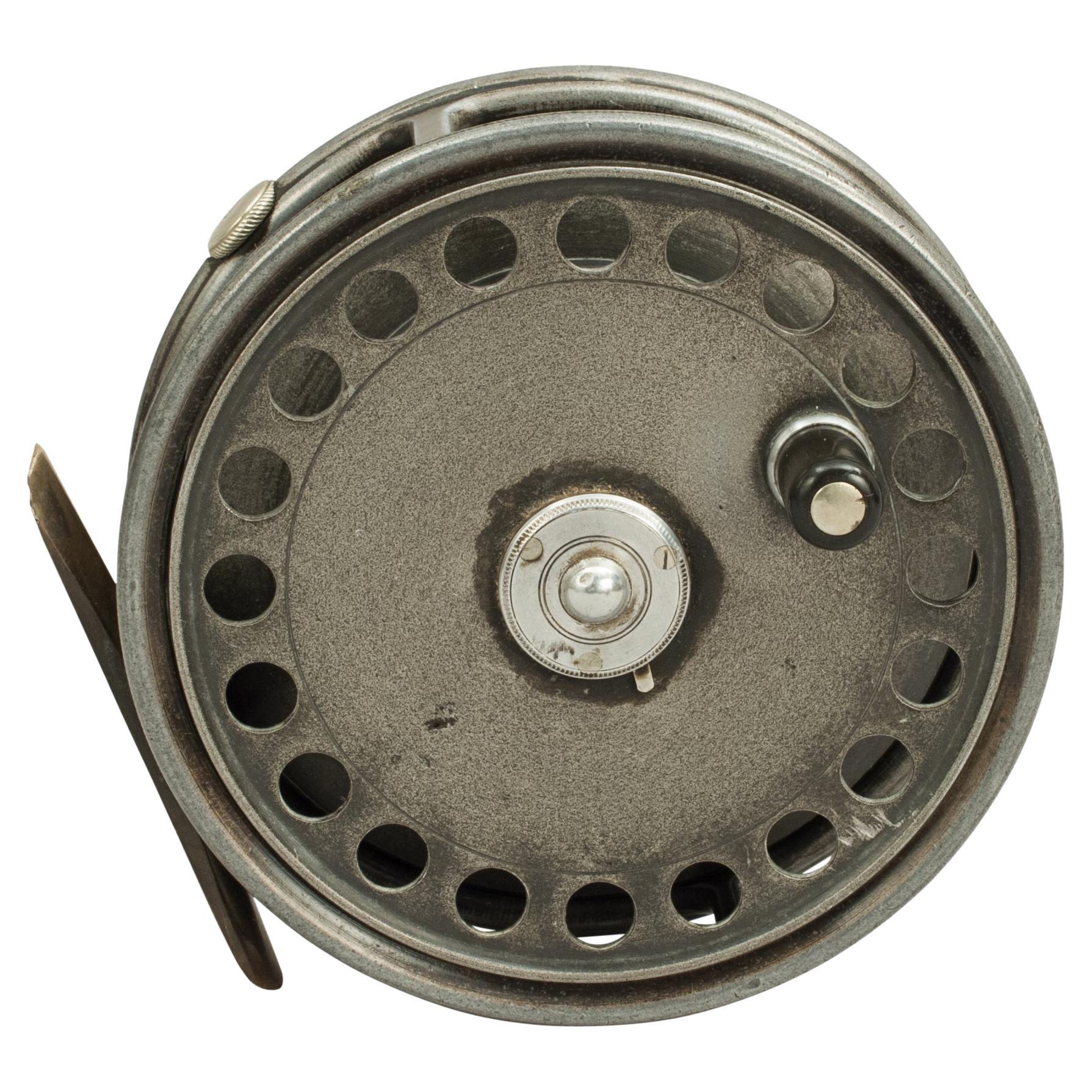 Hardy HARDY PERFECT 4 1/4" VINTAGE FLY REEL-GOOD CONDITION-Alloy Foot for Modern Rods 