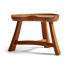Vintage ‘Fjøskrakk’ 3-Leg Stool by Rangvald Krogenaes for Krogenäs Møbler, 1964