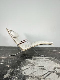 Vintage FK-87 Grasshopper Chaise Lounge by Preben Fabricius + Jørgen Kastholm