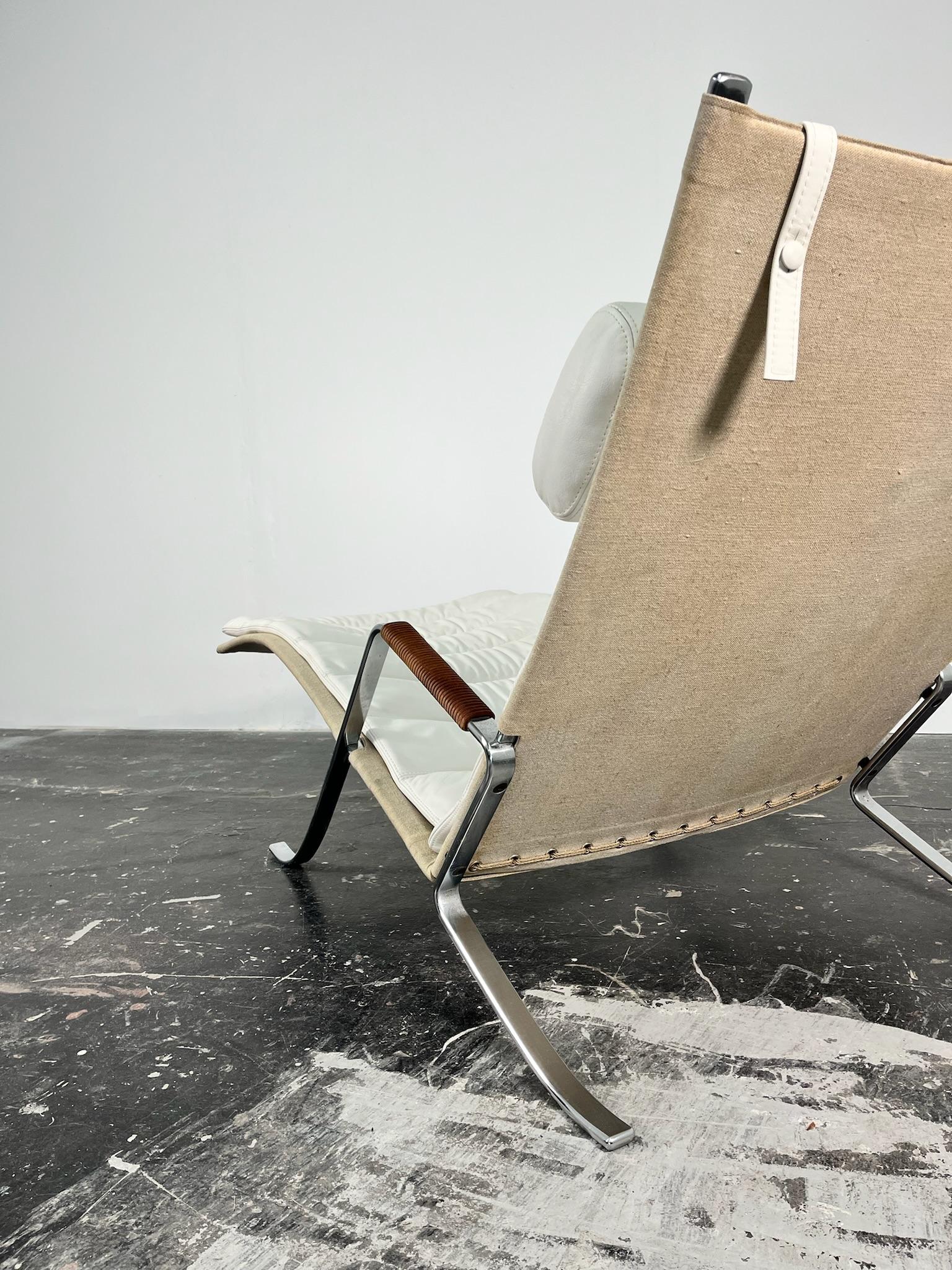 Vintage FK-87 Grasshopper Chaise Lounge von Preben Fabricius + Jørgen Kastholm im Angebot 1