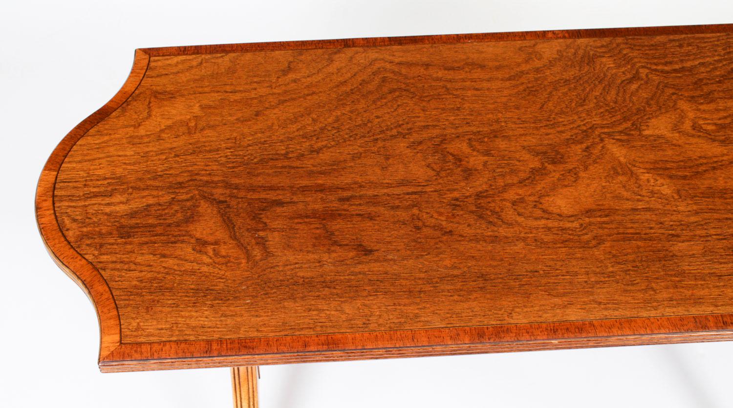 Late 20th Century Vintage Flame Coffee Table William Tillman 20th Century For Sale