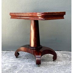 Vintage Flame Mahogany Convertible Game Table