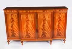 Vintage Flame Mahogany Sideboard by William Tillman Late 20th Century