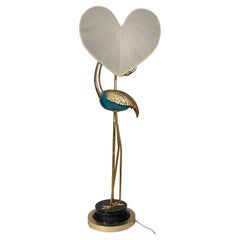 Used Flamingo Turquoise and Gold Lamp Lamp by Antonio Pavia, 1970s