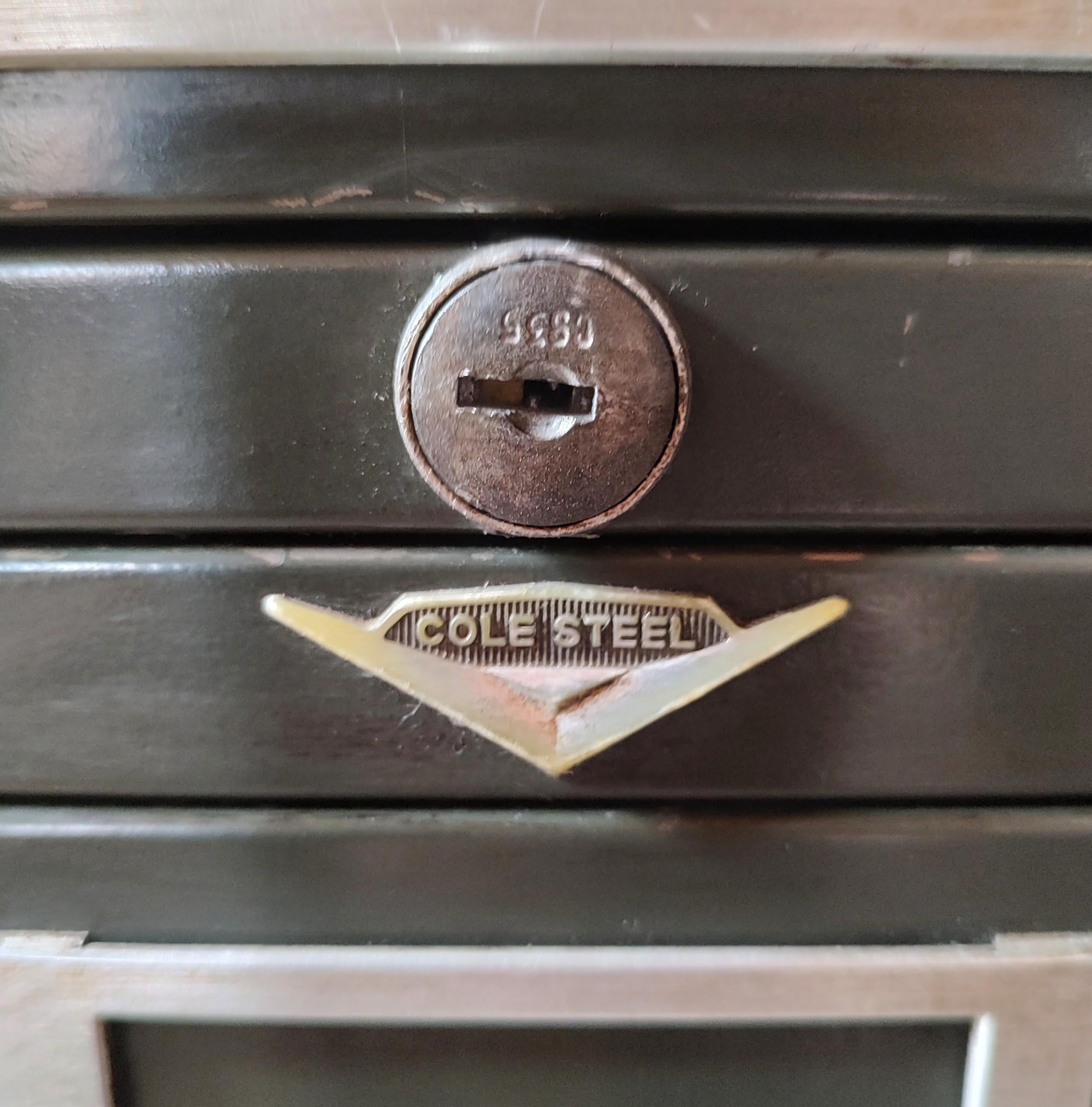 Vintage Flat File Cabinet For Sale 2