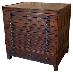 Vintage Flat File Cabinet