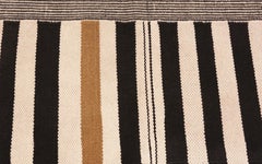 Vintage Flat Woven Kilim Carpet by Artist Alice Kagawa Parrott
