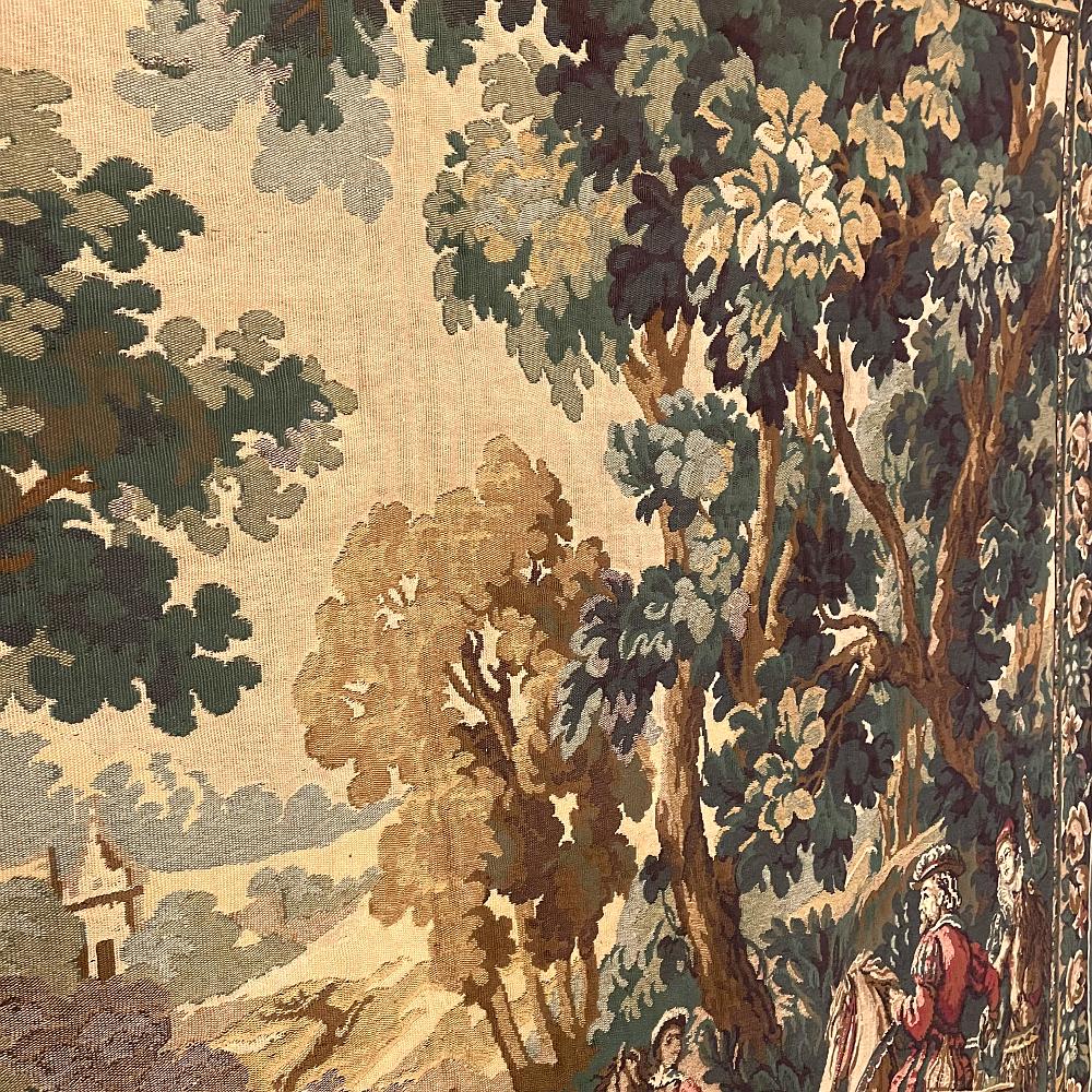 Vintage Flemish Wandteppich von Jagd-Szene 6