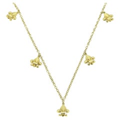 Collana Fleur de Lis Vintage