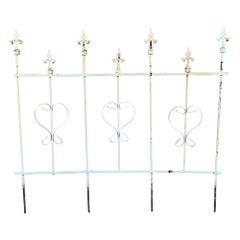 Schmiedeeiserner Gartentrellis aus Schmiedeeisen von Fleur de Lis