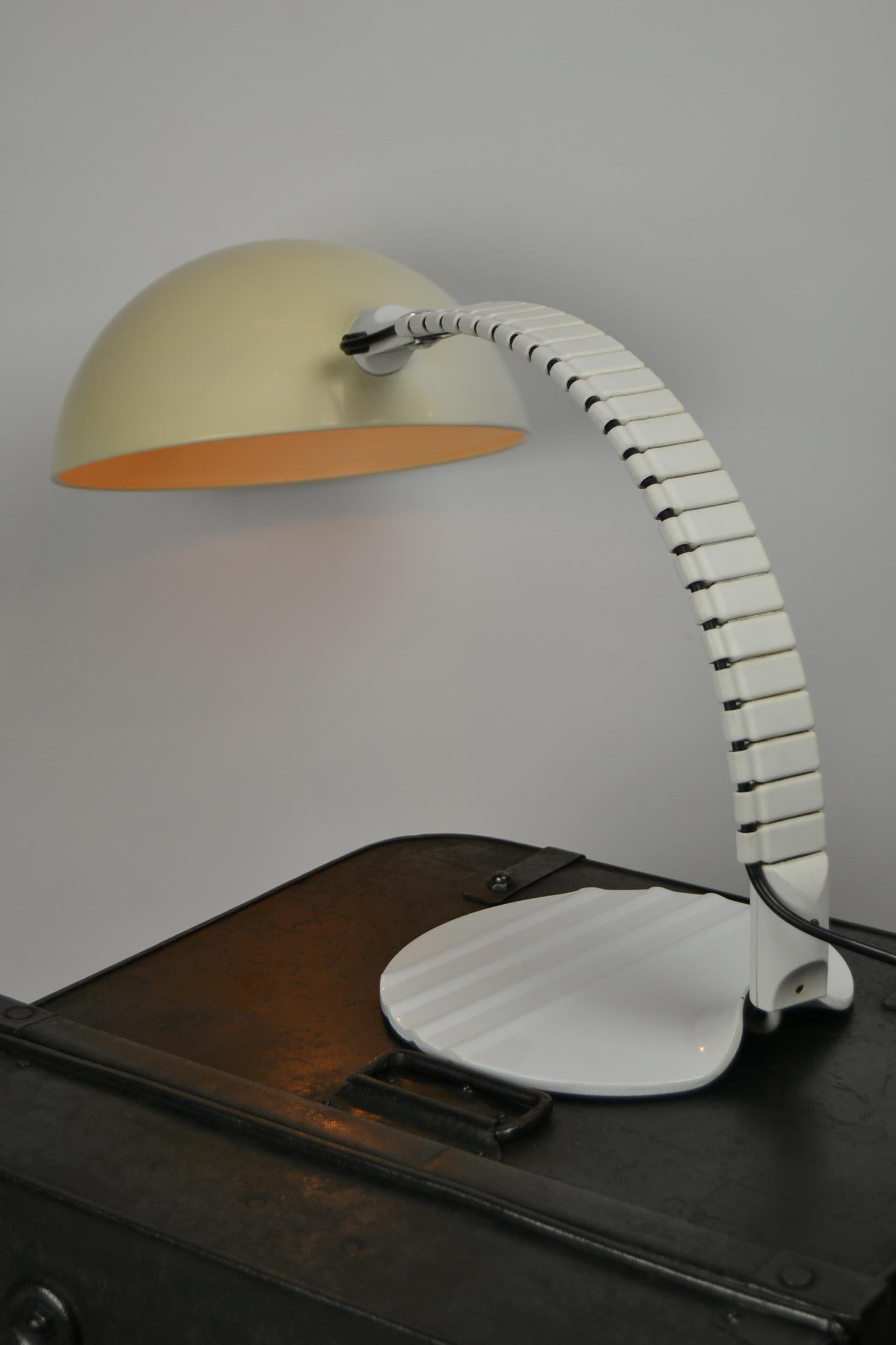 Vintage Flex Table Lamp by Elio Martinelli for Martinelli Luce, Italy, 1970s  1