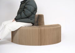 Vintage Flexible Love Seat by Chishen Chiu For Technojez