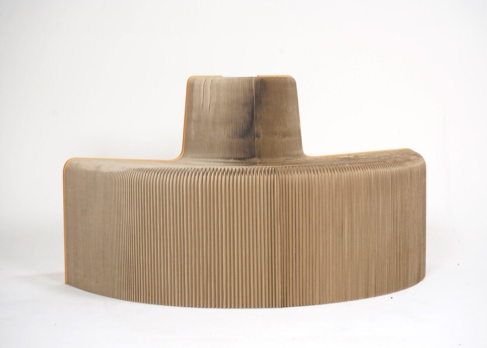 Bois Siège vintage souple Love Seat de Chishen Chiu pour Technojez
