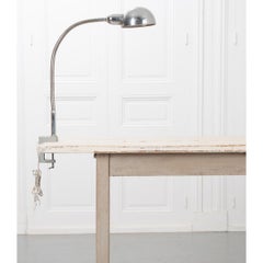 Lampe de bureau vintage souple en métal