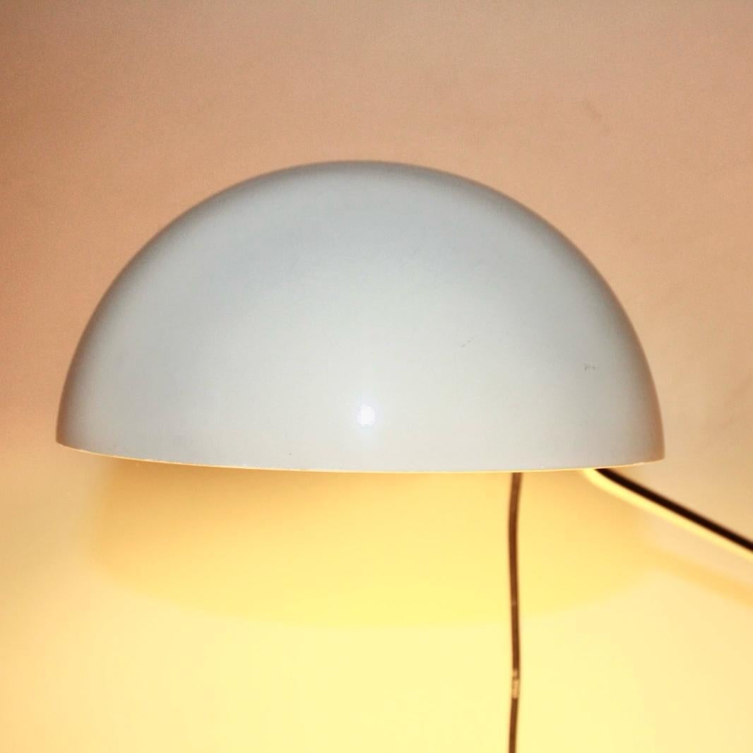 Iron Vintage flexible table lamp, Harvey Guzzini, Italy 1970s For Sale