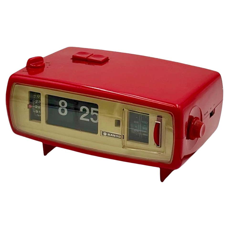 Vintage Flip Alarm Clock with Nightlight COPAL 227 Made in Japan, 1960 ...