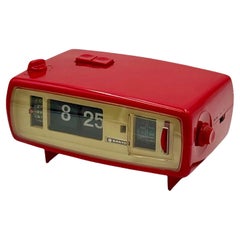 Horloge rétro avec radio etalarme Sanyo SCA-T45 fabriquée au Japon, années 1960-70