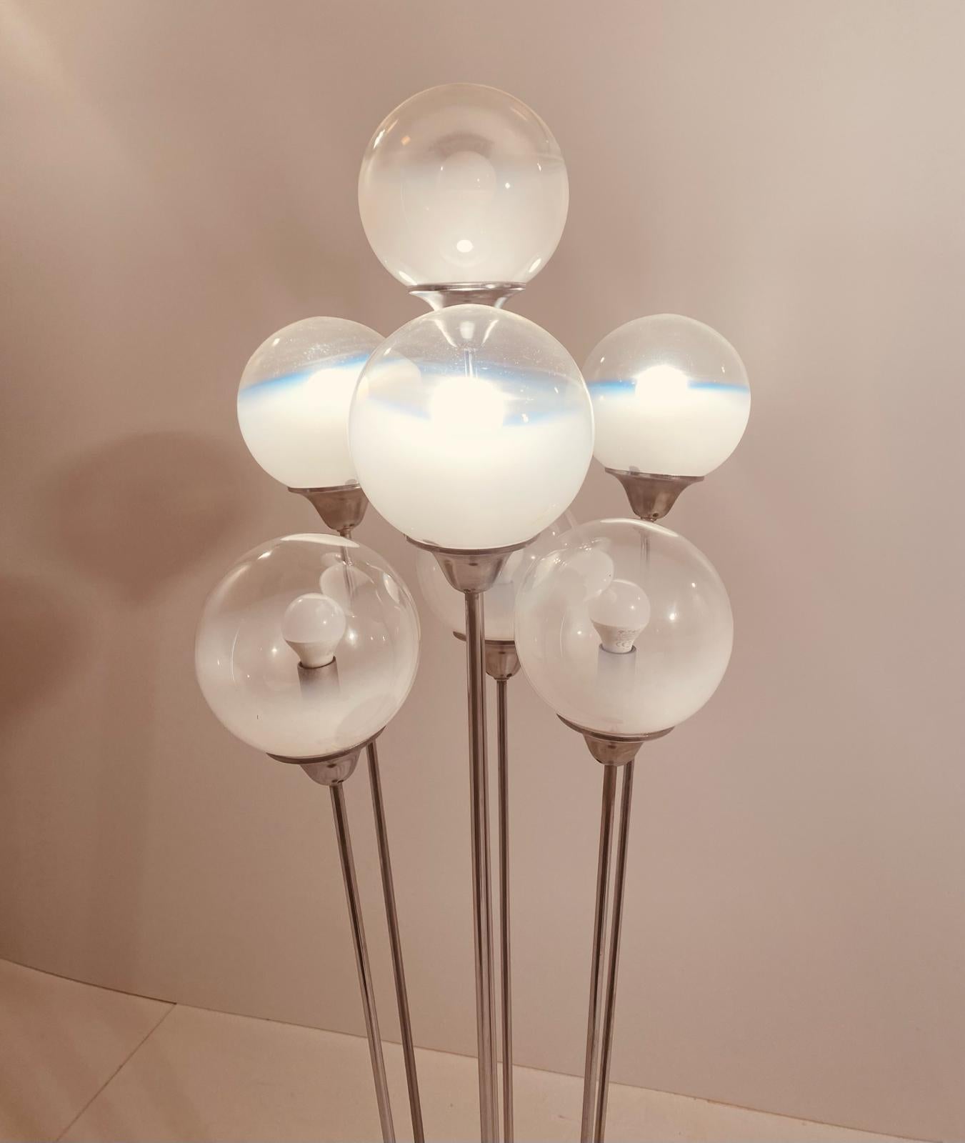 Stehlampe „ Alberello“ aus der Mitte des Jahrhunderts, Stilnovo, Italien, 1950er Jahre im Zustand „Gut“ im Angebot in Ceglie Messapica, IT