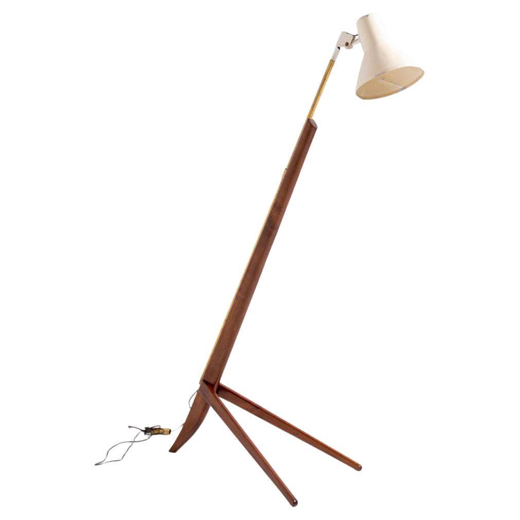 Vintage Floor Lamp Attributed to Franco Albini, 1950s For Sale
