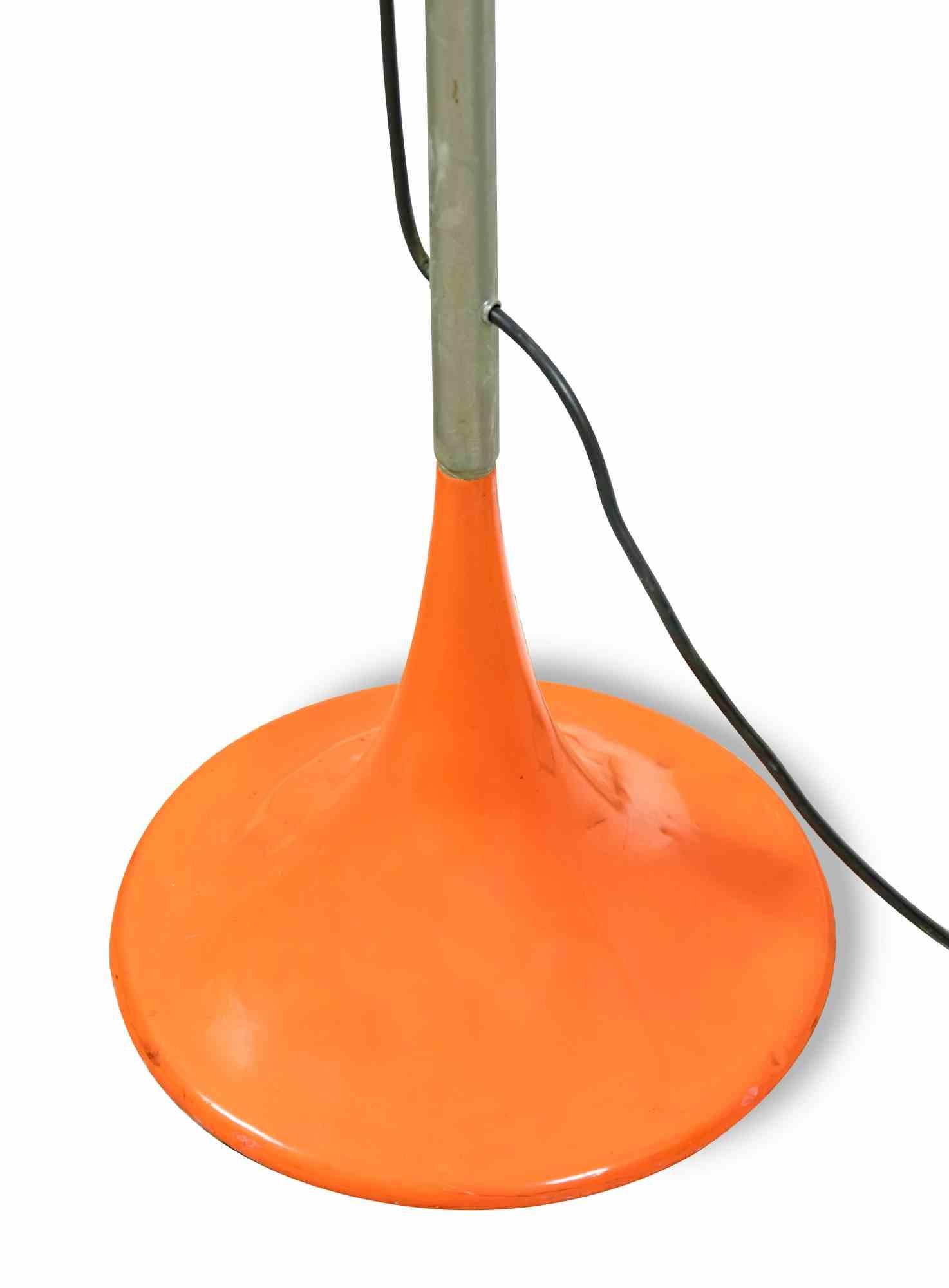 Varnished Vintage Floor Lamp by Carlo Nason for Space Age, 1970s For Sale
