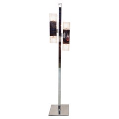 Vintage Floor Lamp by Gaetano Sciolari for Stilkronen, 1970s
