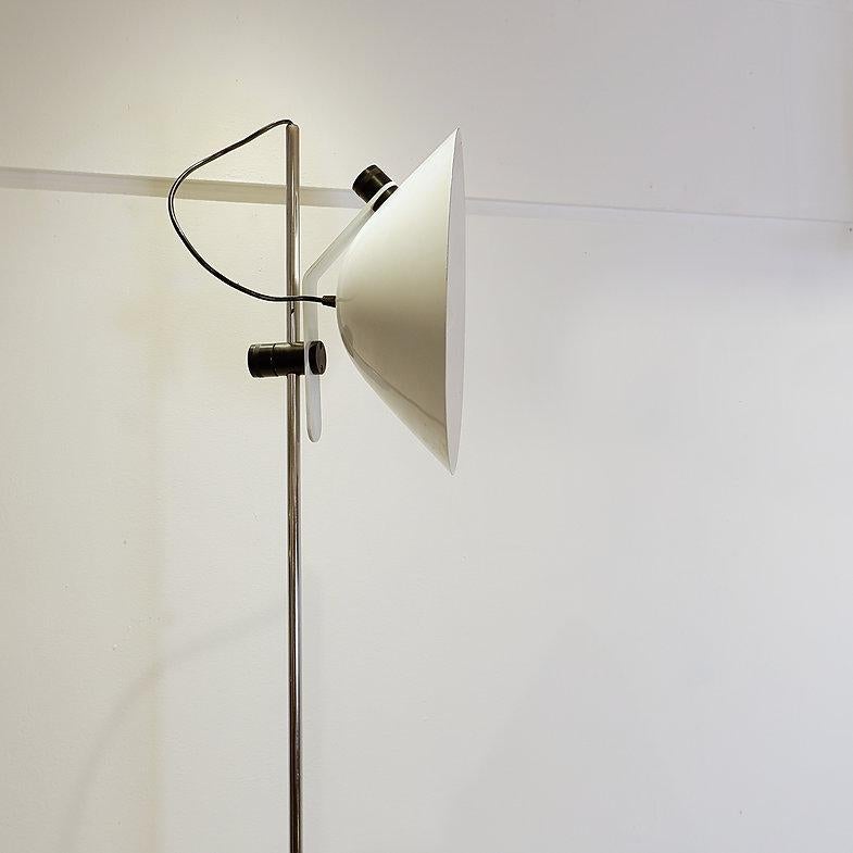 Vintage floor lamp by Lella Montecroci & Marco de Carli for Arrelam, 1970s In Good Condition For Sale In Brussels , BE