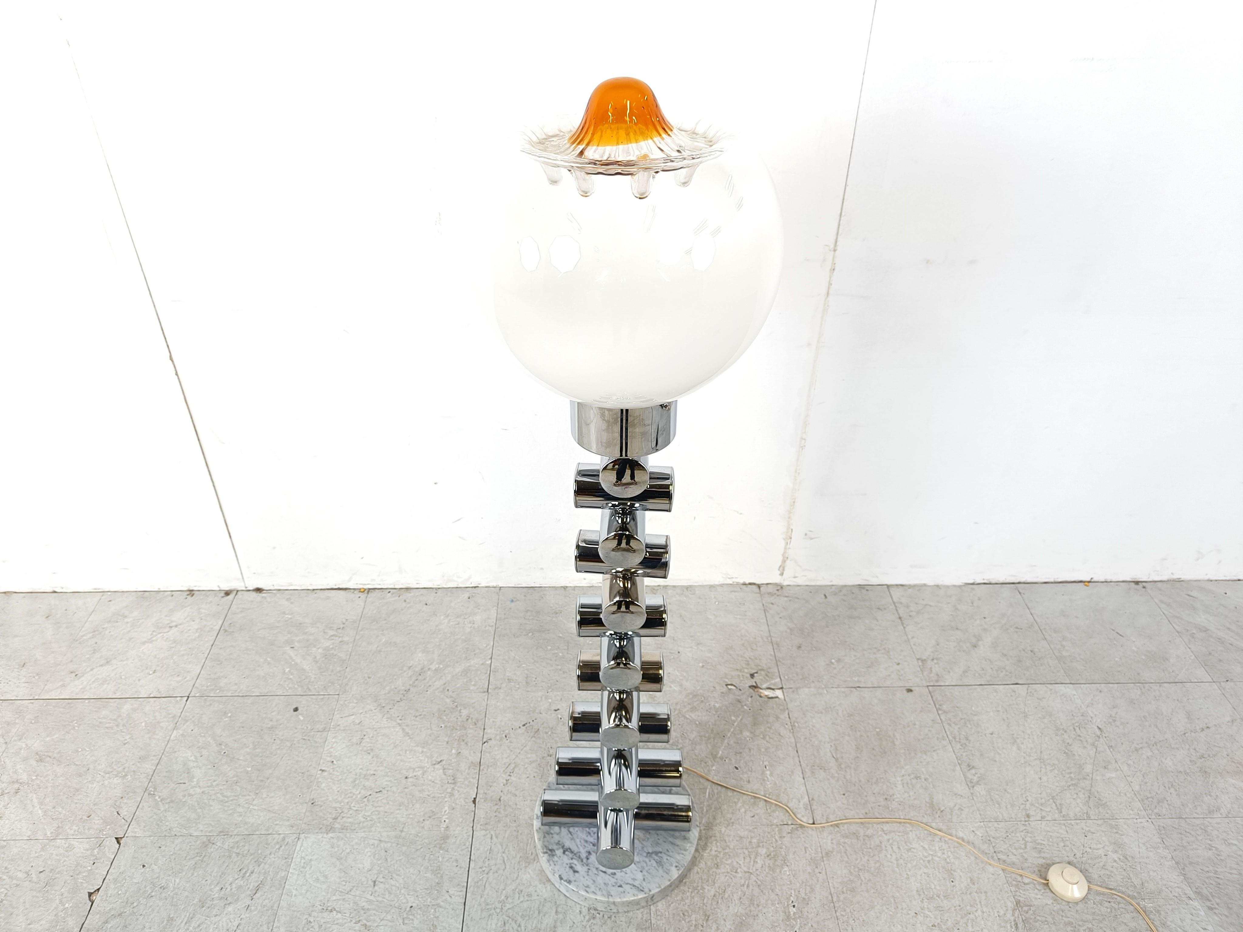 Stehlampe im Vintage-Stil von Mazzega, 1960 (Italienisch) im Angebot