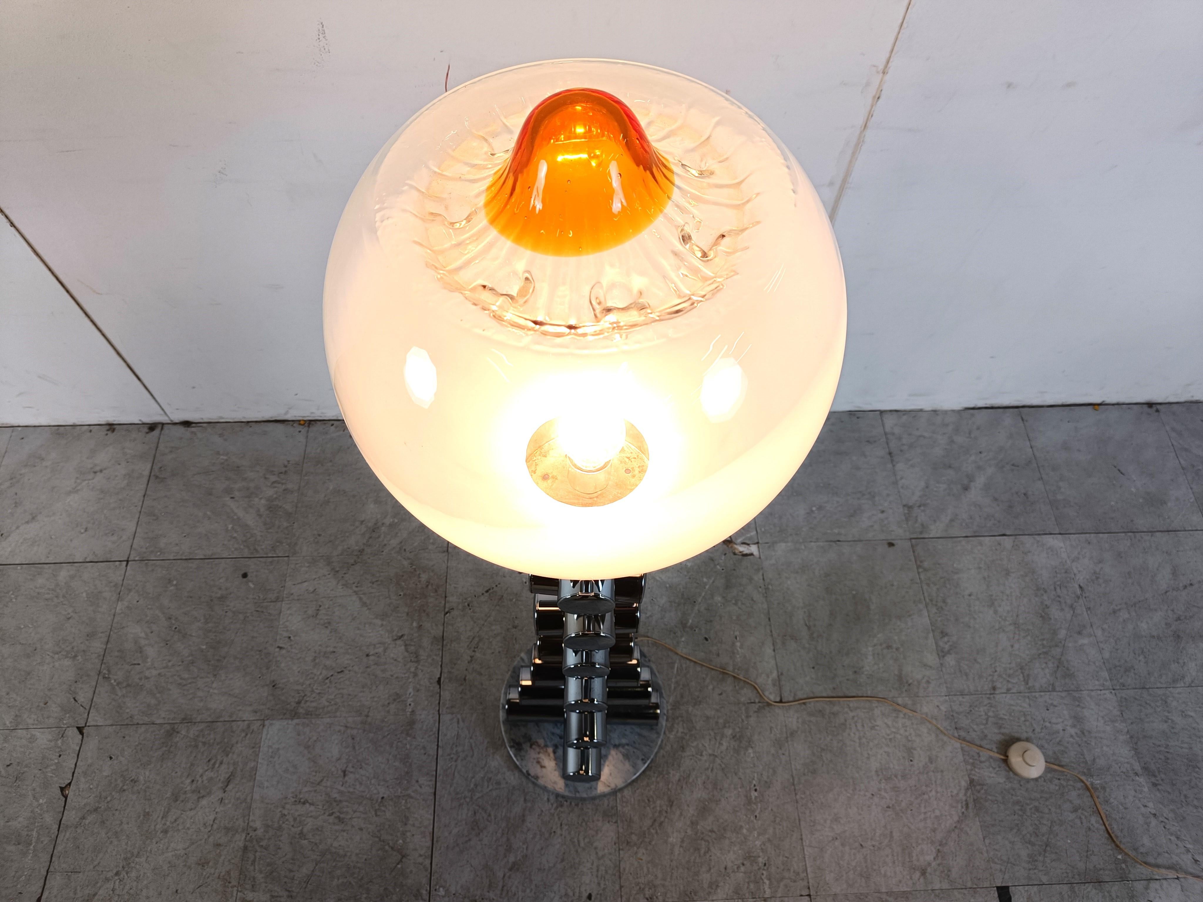Stehlampe im Vintage-Stil von Mazzega, 1960 (Muranoglas) im Angebot