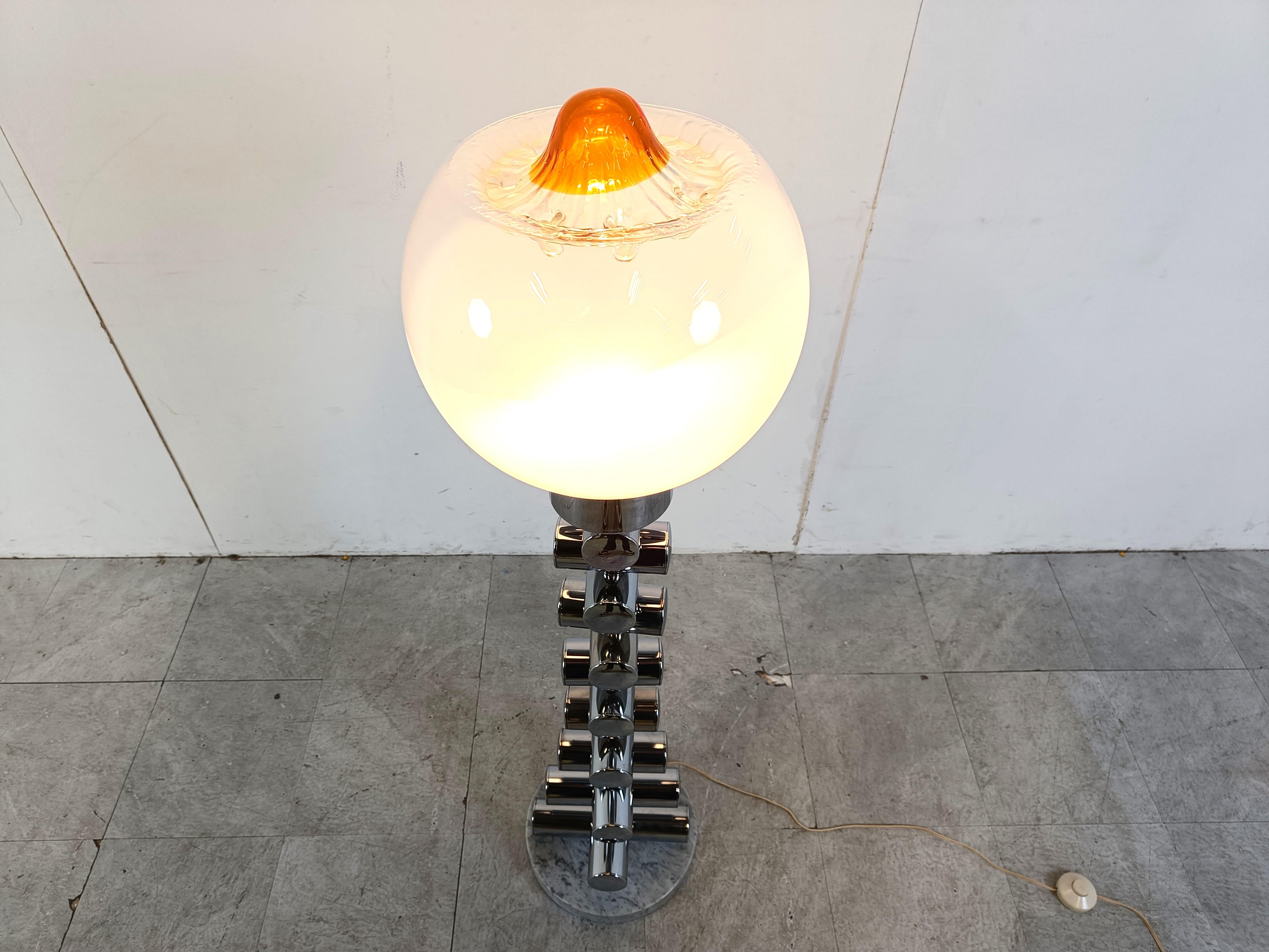 Stehlampe im Vintage-Stil von Mazzega, 1960 im Angebot 1