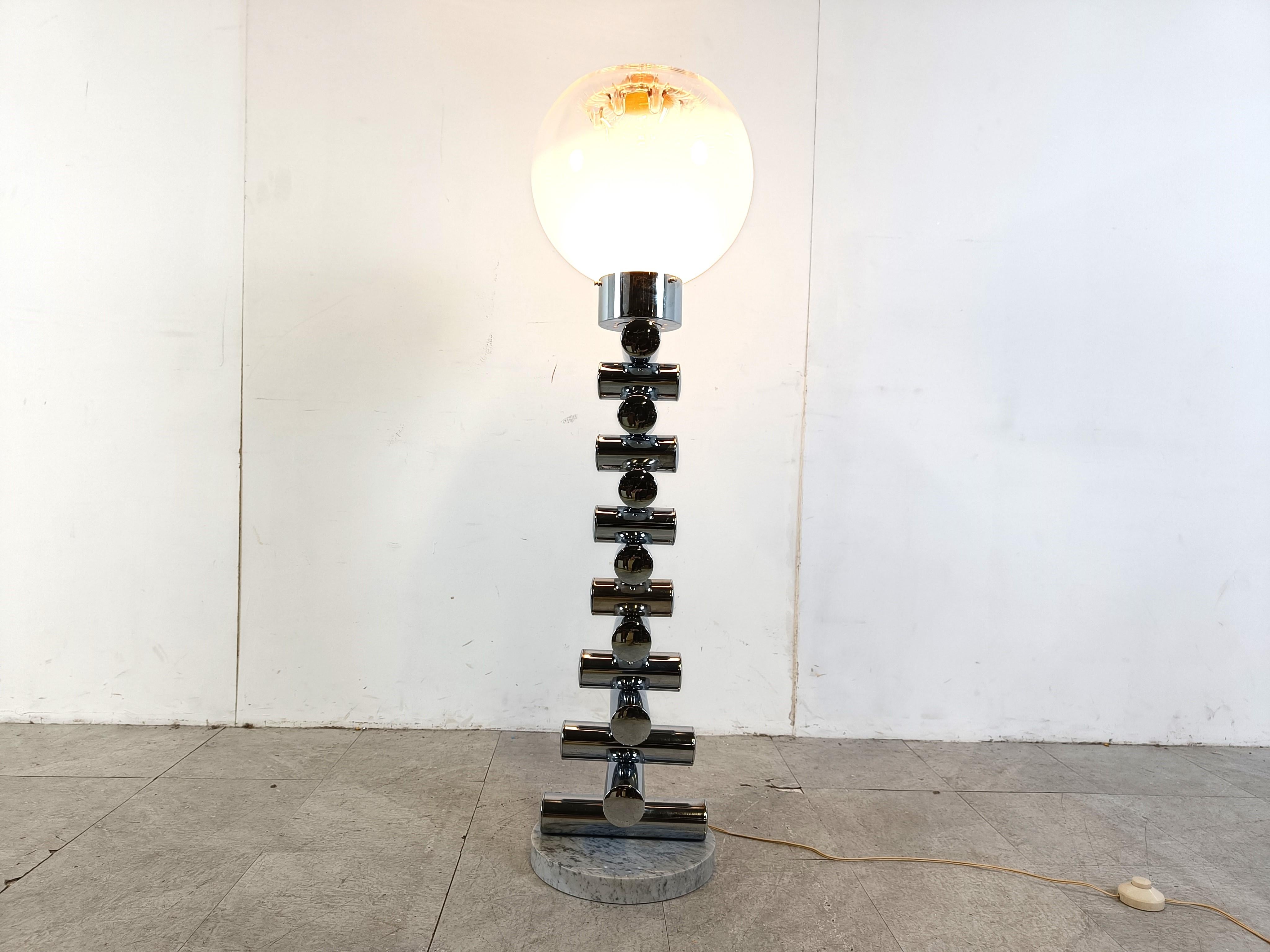 Stehlampe im Vintage-Stil von Mazzega, 1960 im Angebot 2