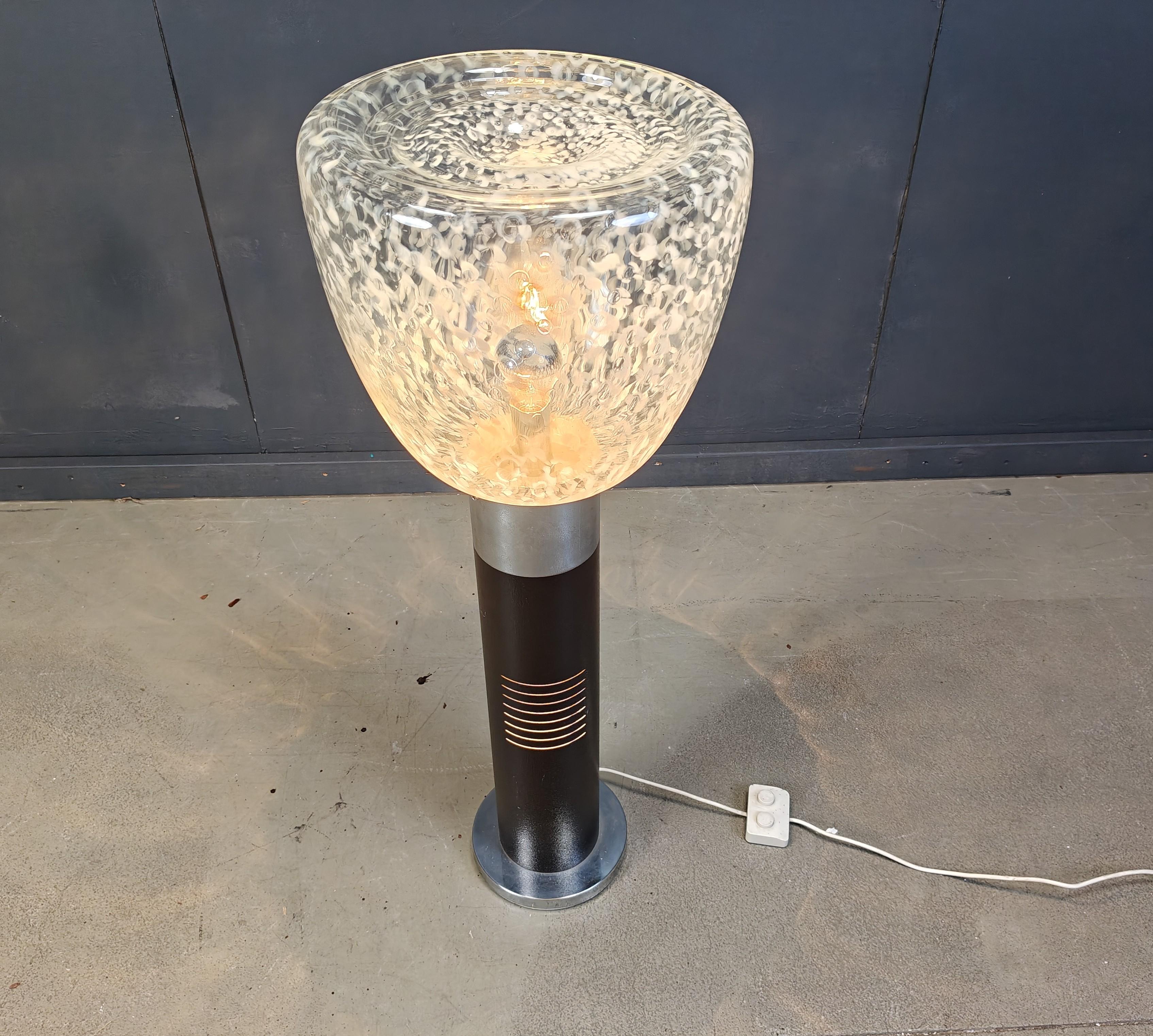 Lámpara de pie vintage de Mazzega, años 1960 en venta 3