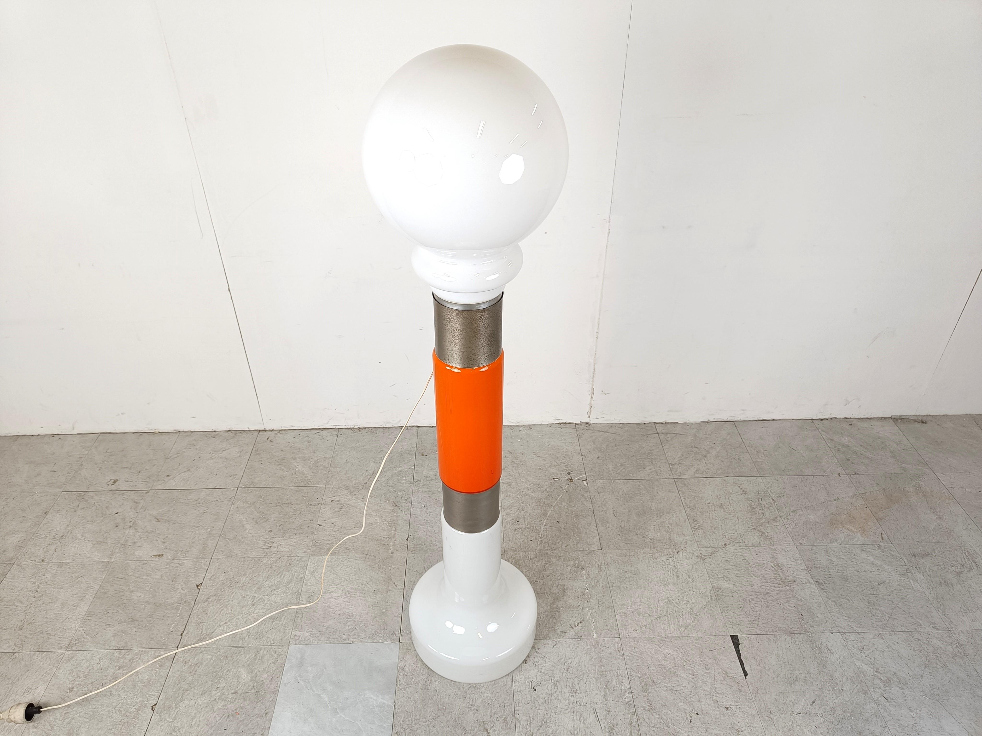 Mid-Century Modern Vintage floor lamp by Mazzega, 1960s For Sale